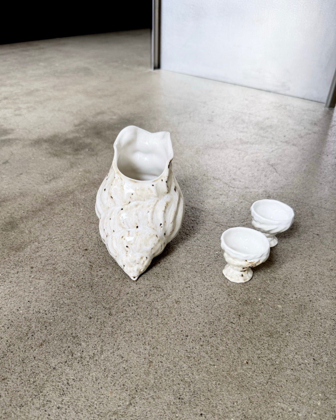 Konkylie. Æggebægre. Æggebæger. God morgenmad. Aarhus Studio 