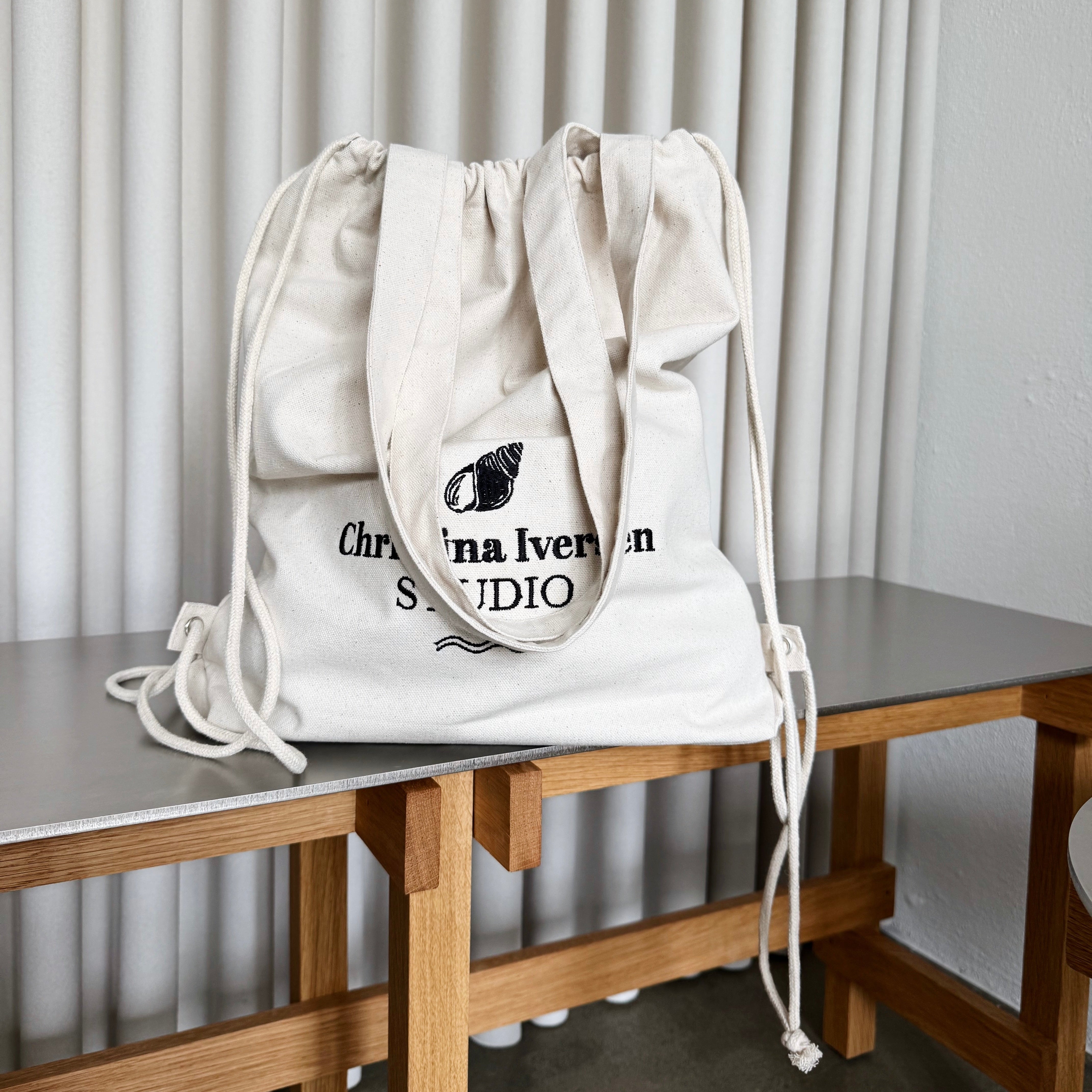 Tote Bag / Backpack strandtaske havbad sommerkampagne Tekstil design 
